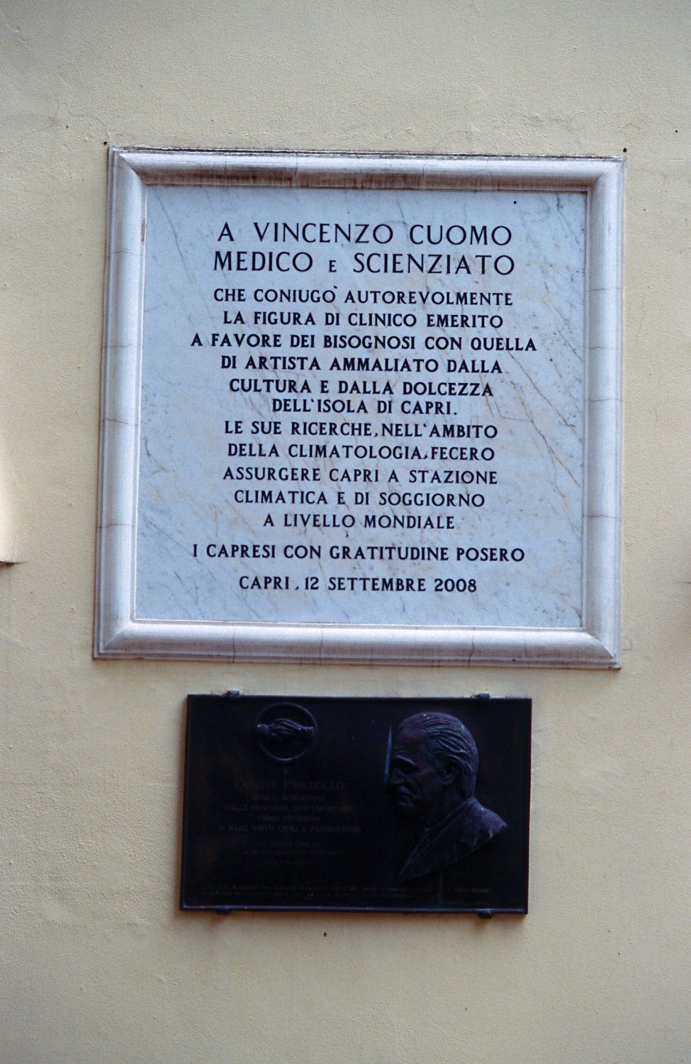 Oreste Prozzillo's memorial tablet, Capri, Italy (1).jpg